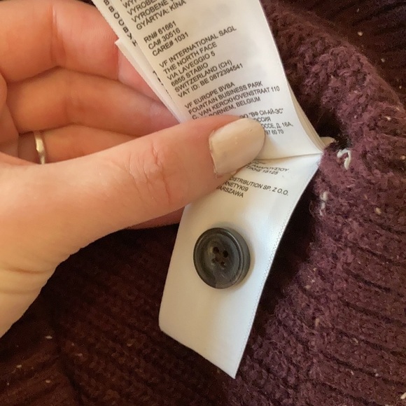 New the North face crestview quarter button down sweater in root brown - Picture 10 of 16